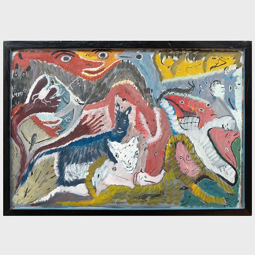 SAIB OUARZAZ: UNTITLEDAcrylic on