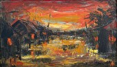 SAIGON PAINTING BY CHIEU?, Red