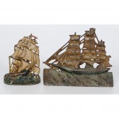 Sailing Ships Cast Iron Doorst