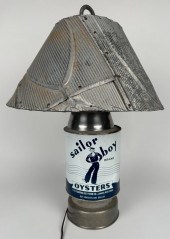 "SAILOR BOY BRAND OYSTERS" TIN