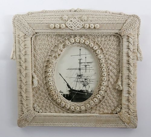 SAILOR CRAFTED MACRAME PICTURE