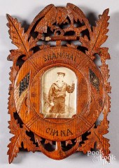 SAILOR MADE CARVED EAGLE SOUVE