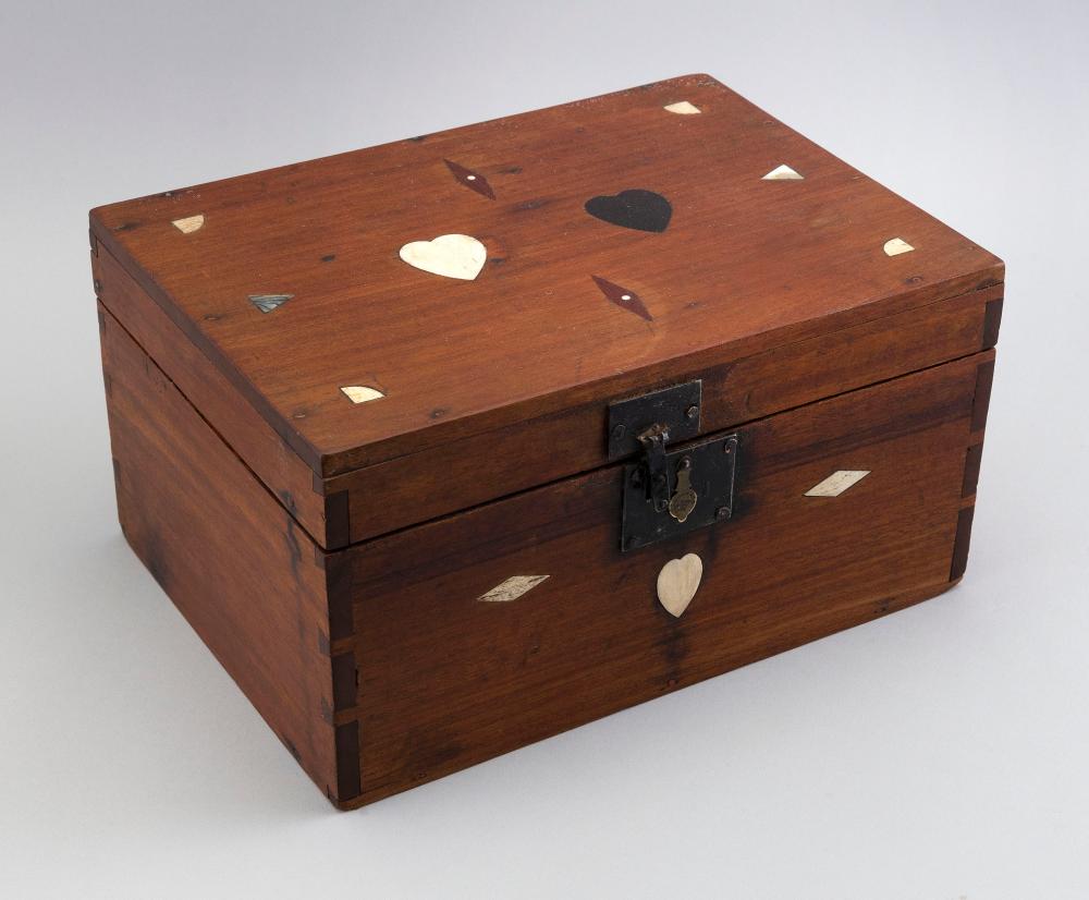 SAILOR-MADE INLAID BOX 19TH CENTURY