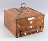 SAILOR-MADE INLAID BOX 19TH CE