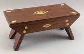 SAILOR-MADE INLAID FOOTSTOOL S