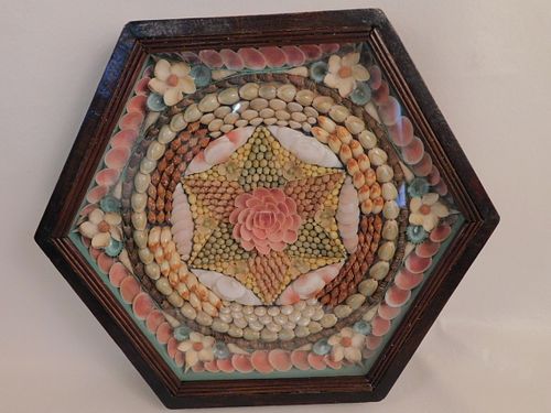 SAILOR MADE SHELL VALENTINE -