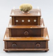 SAILOR-MADE THREE-TIER WOOD AN