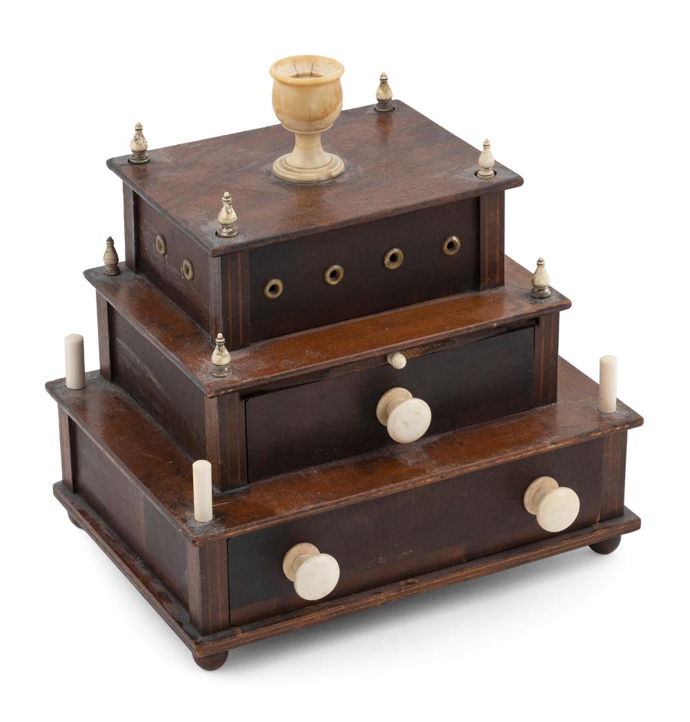 SAILOR-MADE THREE-TIER WOOD,