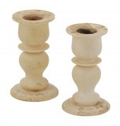 SAILOR-MADE TURNED IVORY CANDL