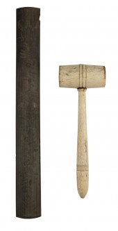 SAILOR-MADE WHALEBONE MALLET A
