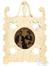 SAILOR&#039;S CARVED BONE FRAM