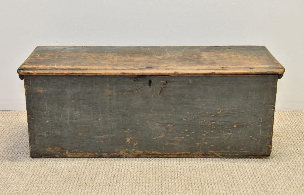 Sailors chest, circa 1830, in old