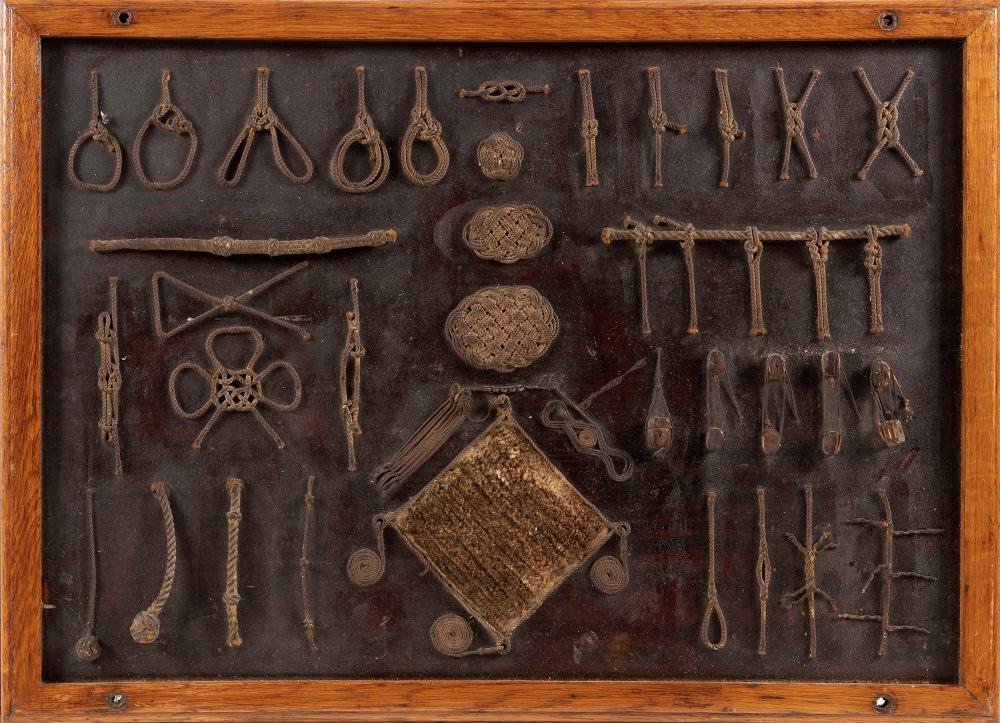 SAILOR'S KNOT BOARD LATE 19TH/EARLY