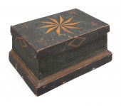 SAILOR'S PAINTED BOX CONTAININ