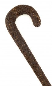 SAILOR'S ROPEWORK CANE LATE 19