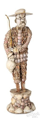 SAILORS SHELLWORK FIGURE<br>Ra