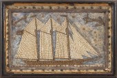 SAILOR'S SHELLWORK PICTURE THI
