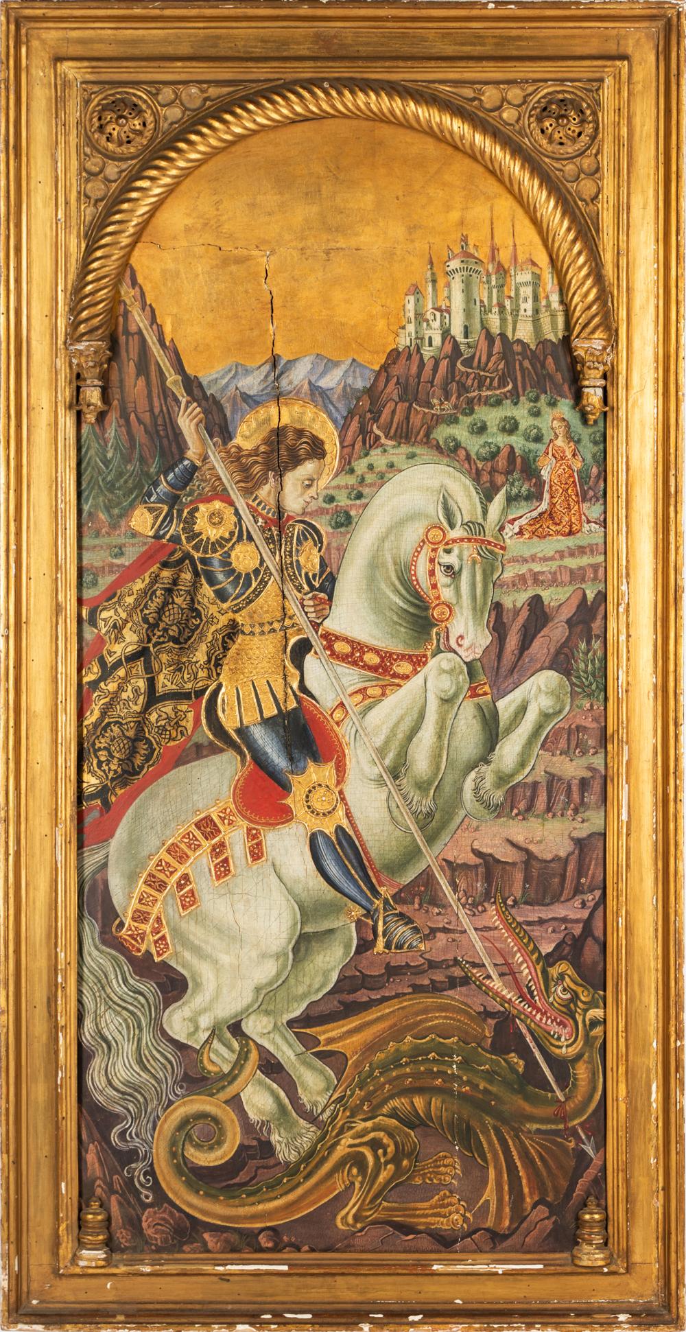 SAINT GEORGE SLAYING THE