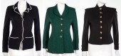 SAINT JOHN KNIT JACKETS Black