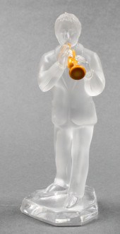 SAINT LOUIS FROSTED GLASS TRUM