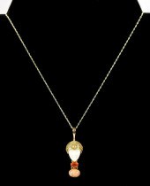 SAJEN 18K YELLOW GOLD GODDESS
