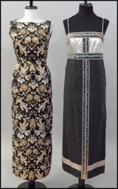 SAKS FIFTH AVENUE BROCADE SLEE