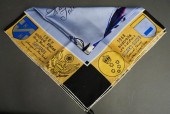 SAKS FIFTH AVENUE SILK SCARF O