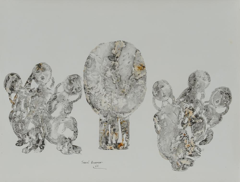 SAKTI BURMAN, (INDIAN B. 1935),