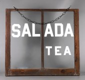 Salada Tea enamel advertising
