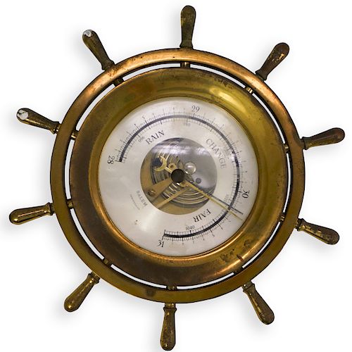 SALEM BRASS SHIPS WHEEL