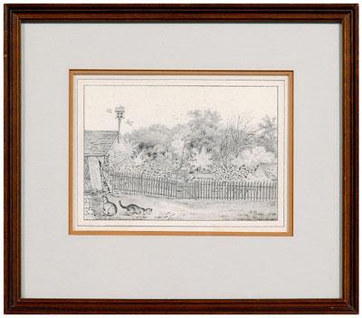 Salem, North Carolina drawing,