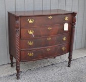SALEM SHERATON CARVED MAHOGANY