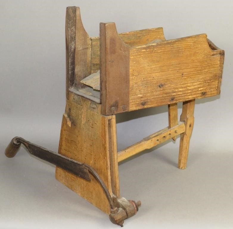 SALESMAN SAMPLE STRAW CUTTERca.