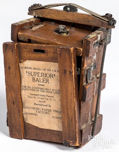 SALESMAN SAMPLE SUPERIOR BALER