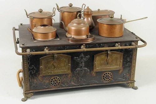 SALESMAN'S SAMPLE IRON & BRASS