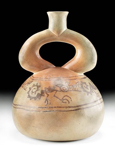 SALINAR POTTERY STIRRUP VESSEL W/