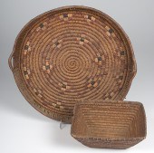 Salish Imbricated Baskets lot