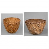 SALISH, PAIR OF BASKETSPair of