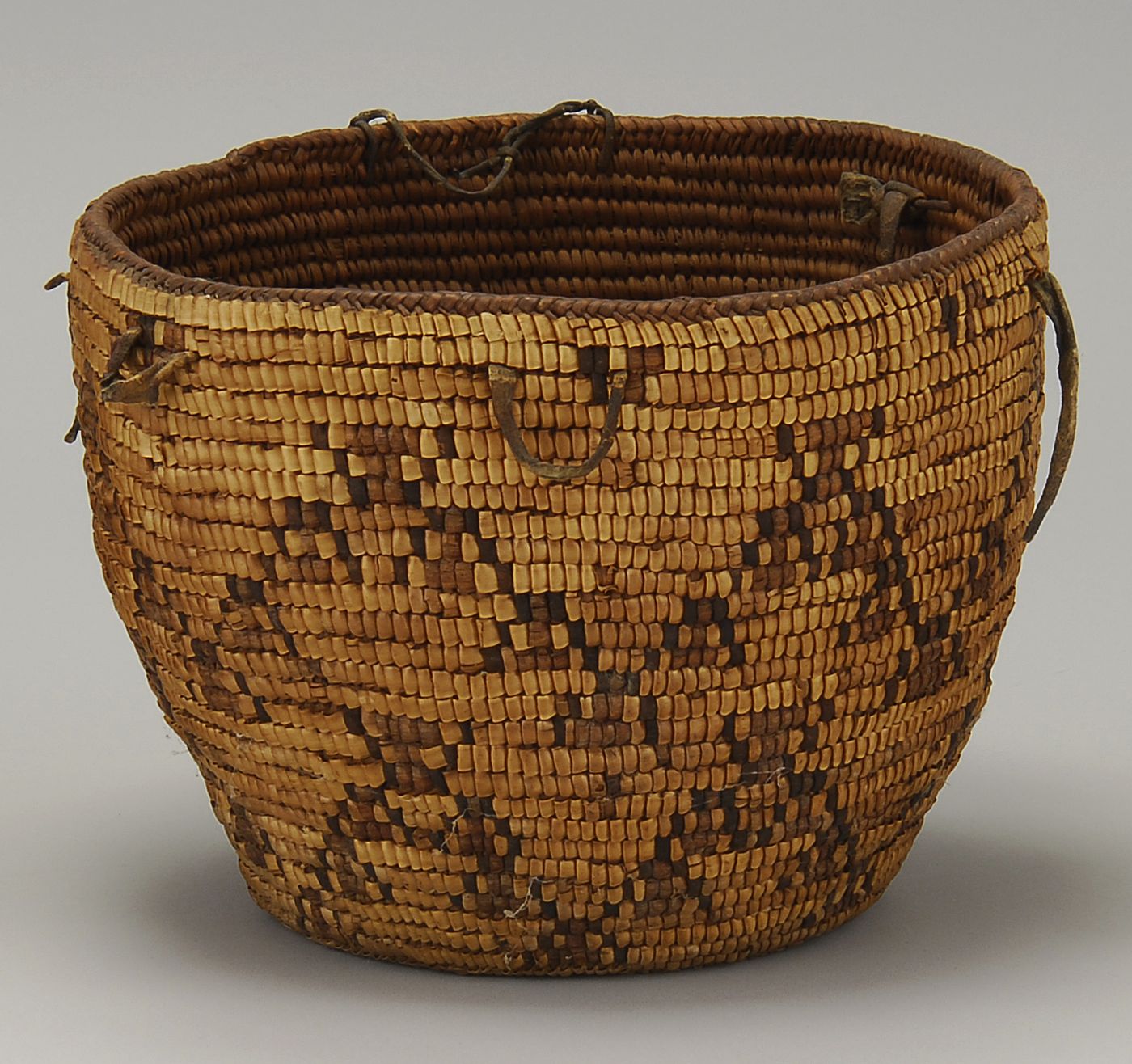 SALISH RIVER BASKETCirca