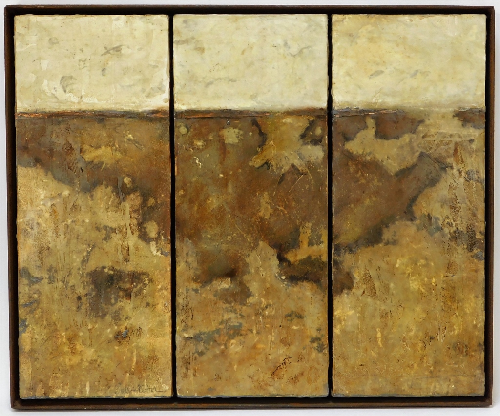 SALLIE KETCHAM ABSTRACT MAP IN STAN