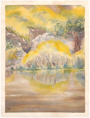 Sally Pryor watercolor (South