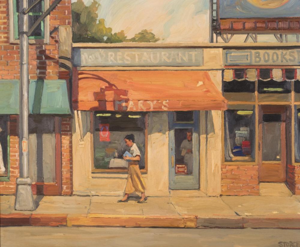SALLY STORCH OIL ON CANVASSALLY
