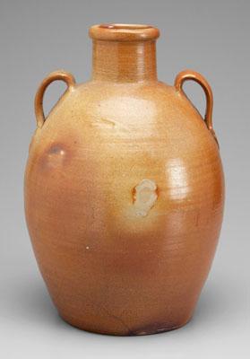 Salt glazed stoneware jug, ovoid