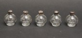 SALT & PEPPER SHAKERS W STERLI