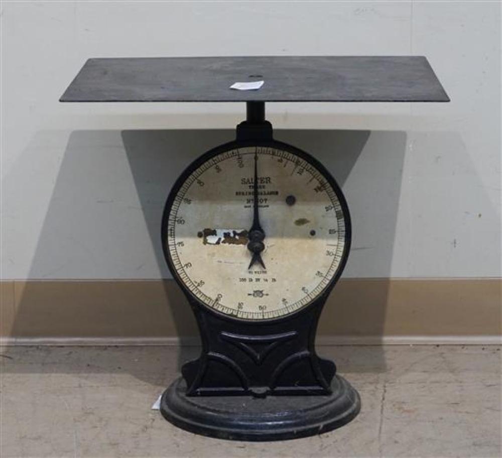 SALTER 100-POUND SPRING BALANCE
