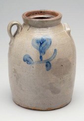 Salter decorated stoneware chu