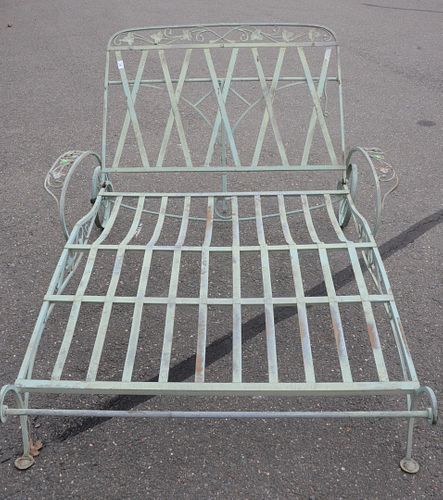 SALTERINI DOUBLE IRON CHAISE