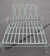SALTERINI DOUBLE IRON CHAISE L