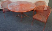 SALTERINI STYLE RED PAINTED WR
