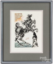 SALVADOR DAL?, SIGNED LITHOGRA